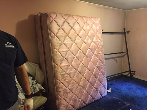 Mattress and metal frame removal - New York City