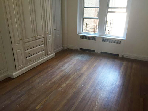 Carpet Removal in appartment - after (NYC)