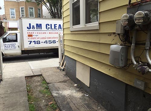 appliance_removal_from_driveway_nyc_after